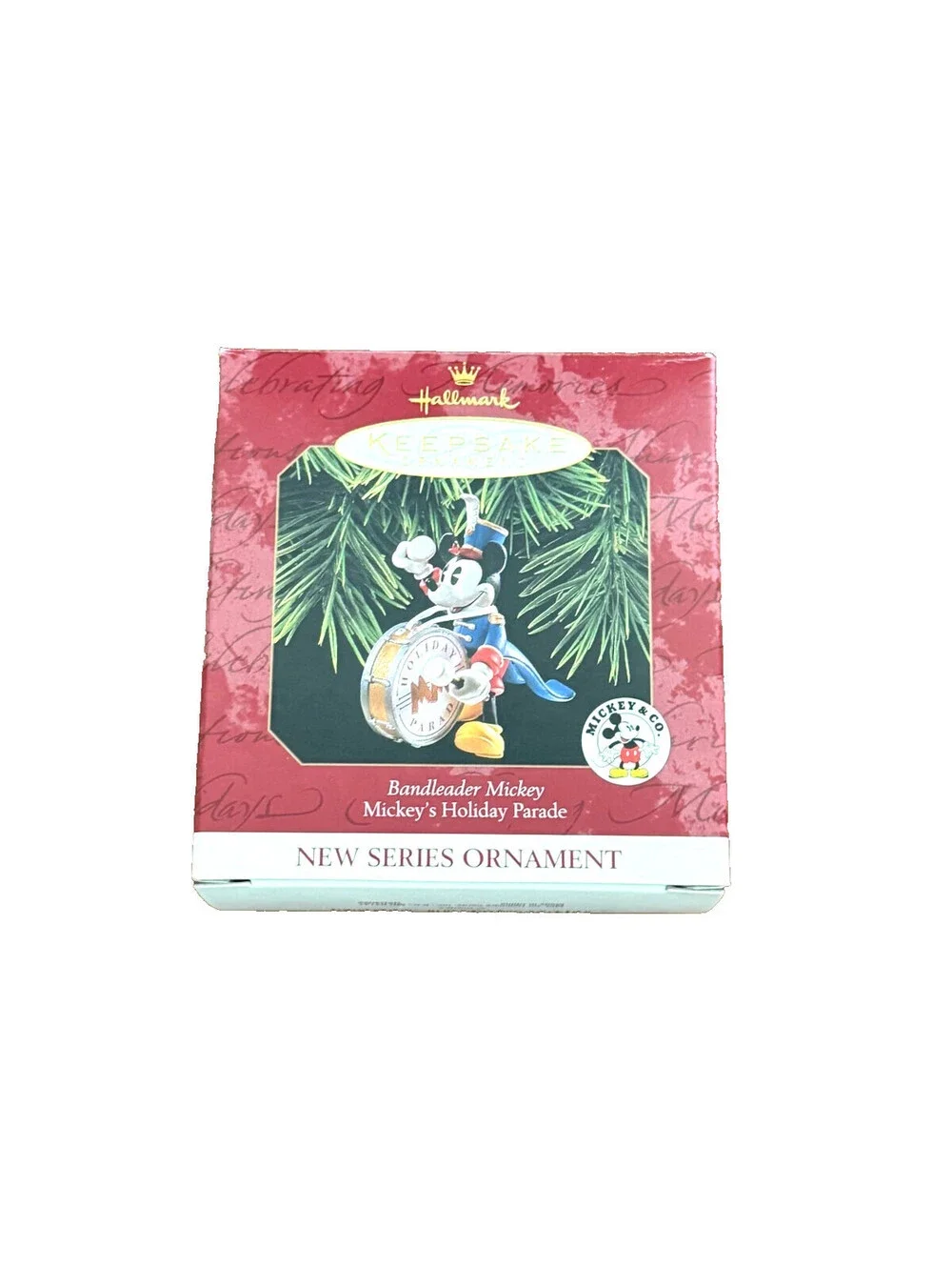 Hallmark Bandleader Mickey Holiday Parade Keepsake Ornament New